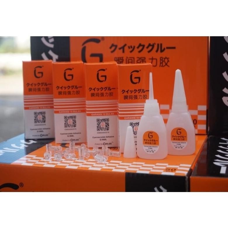 

[50 botol / 1 Box] - Lem G - LEM KOREA - produksi ORLEE