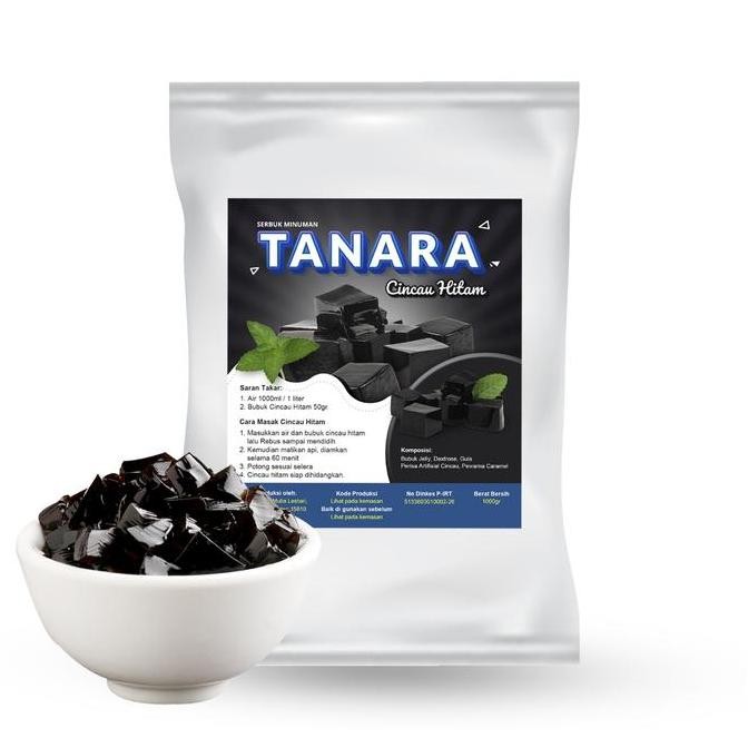 

baru cincau hitam bubuk 1kg - grass jelly powder topping minuman dingin kekinian