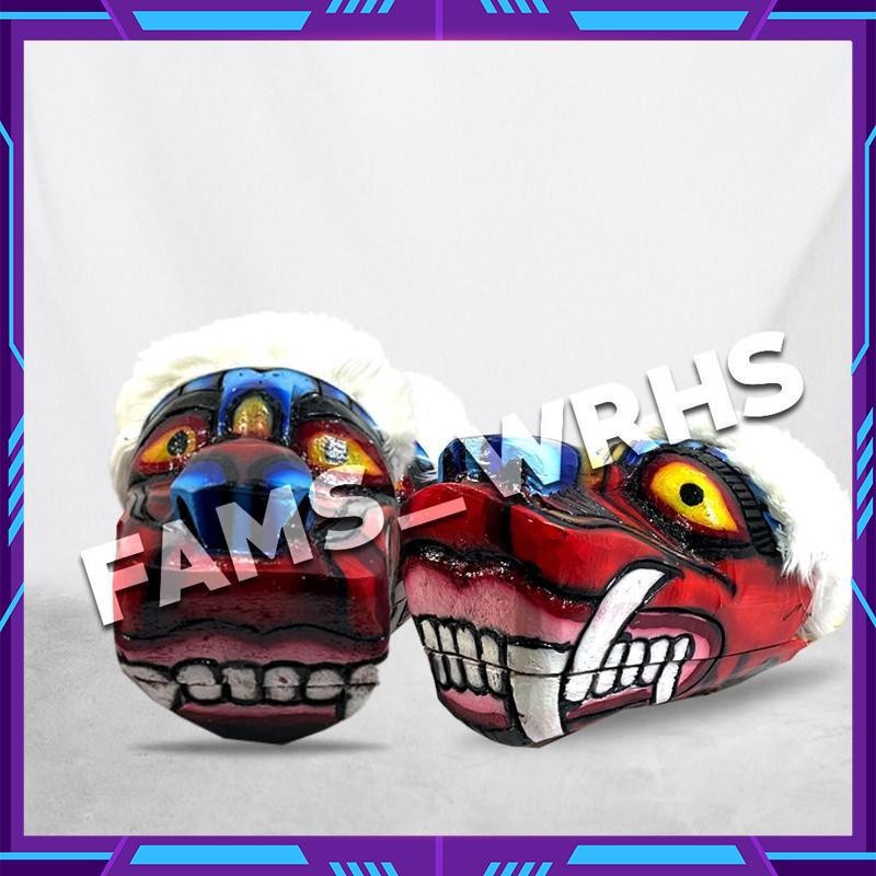 {Harga Promo} Barongan Kepruk Banteng Kepala Barongan Jaranan Barong Reog Devil SD-47