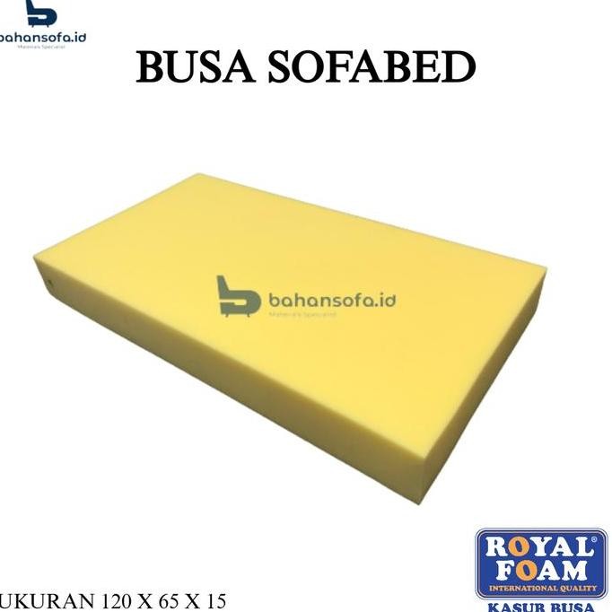 Busa Lembaran / Kasur Busa Sofa Bed Royal Foam / Busa Yellow Seo