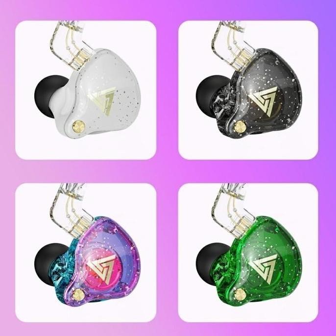 Qkz Ak6 Pro Earphone - Iem Detachable Mic In Ear Monitor Gaming