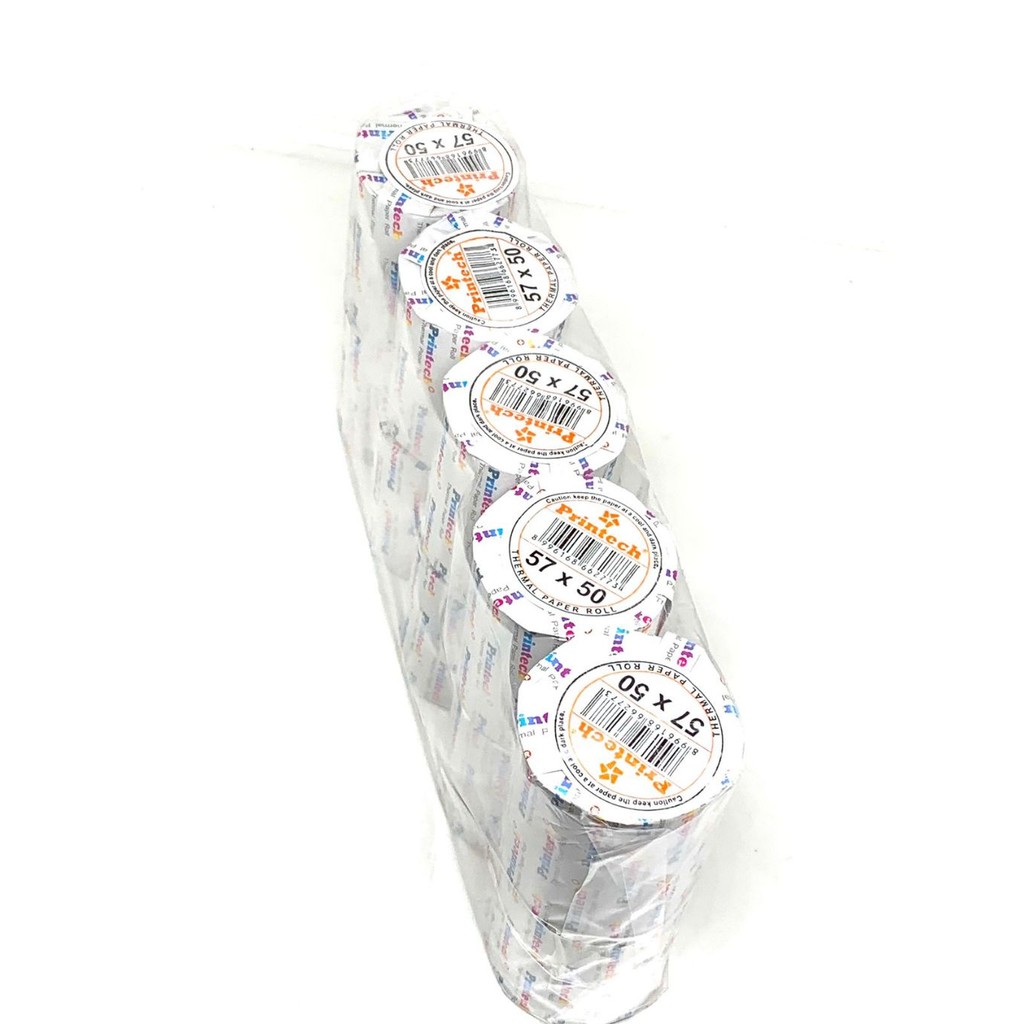 

PRINTECH Kertas Thermal Kasir 57x50 PER SLOP (10 Roll )