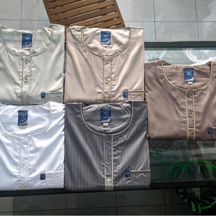 Gki Jubah Pria Ikaf Original Saudi | Lengan Panjang Dan Pendek Poliester Gamis Muslim