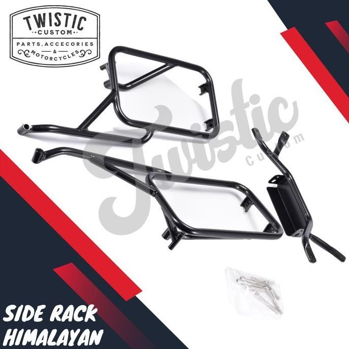 Side Box Samping Pannier Rack Bracket Motor Royal Enfield Himalayan