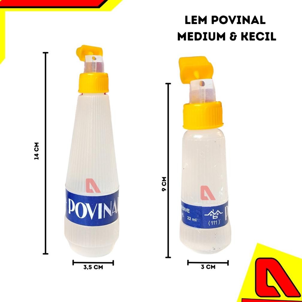 

LEM KERTAS CAIR POVINAL LEM KERAJINAN WATER GLUE PAK