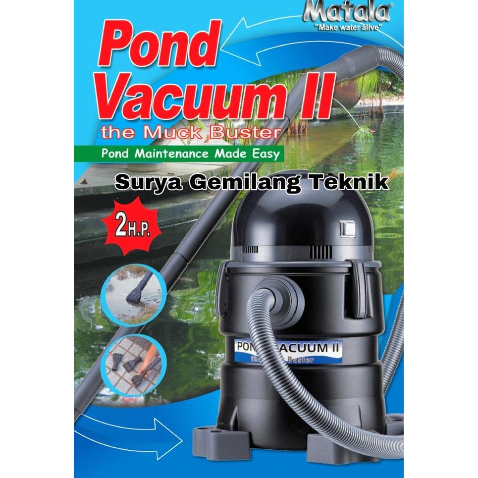 Vacum Kolam Renang Dan Kolam Ikan Matala Mesin Vacuum Kolam Renang