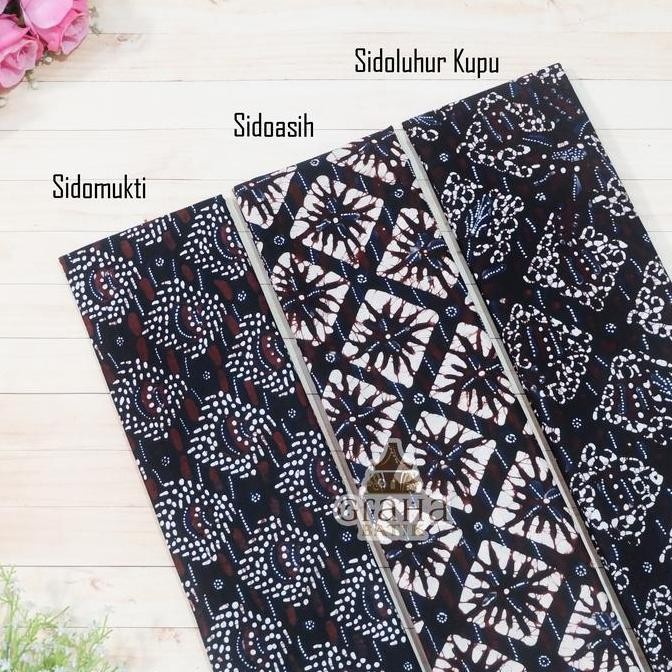Kain Batik Tulis Bakaran Asli Pati Bahan Katun Motif Klasik 4 *
