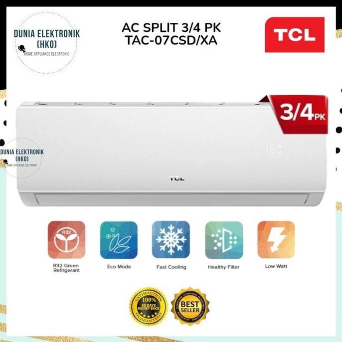 AC TCL 3/4 PK TAC-07CSD/XA AC TCL 3/4 PK | tcl tac 07 csd xa LOW WATT