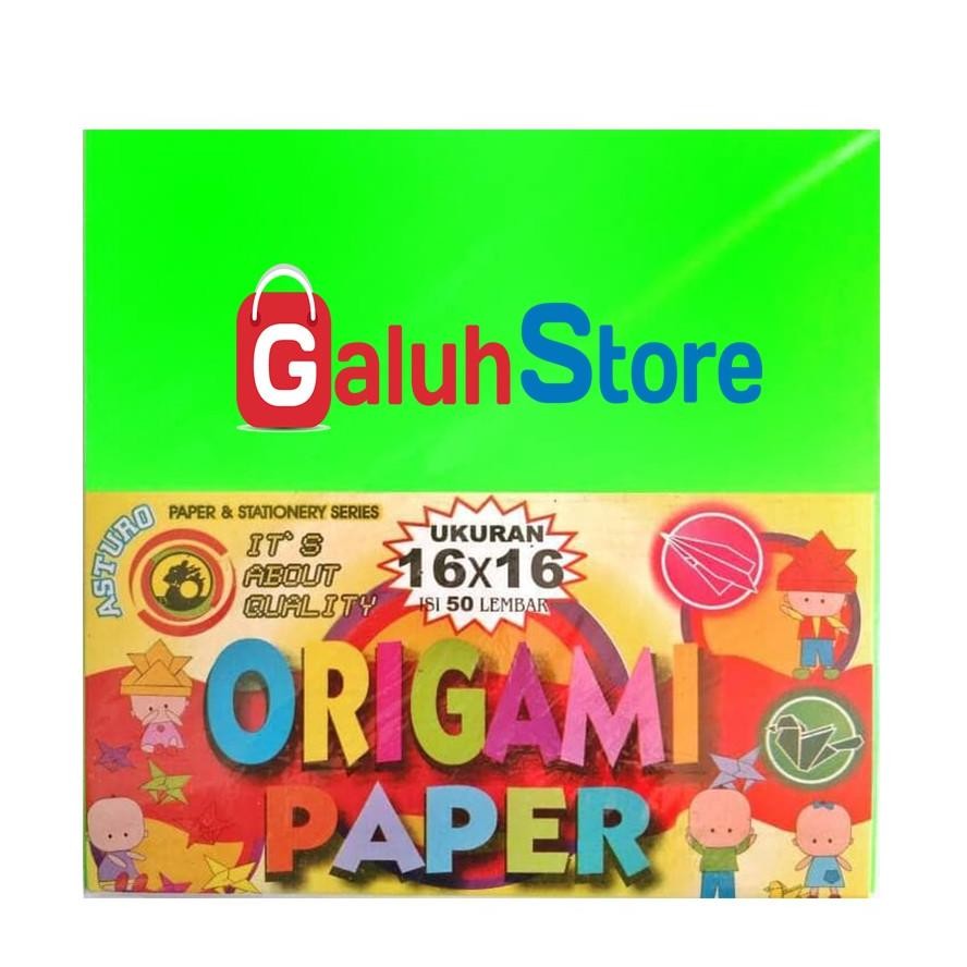 

Asturo Kertas Gami Kertas Lipat 16 X 16 Isi 50 Lembar
