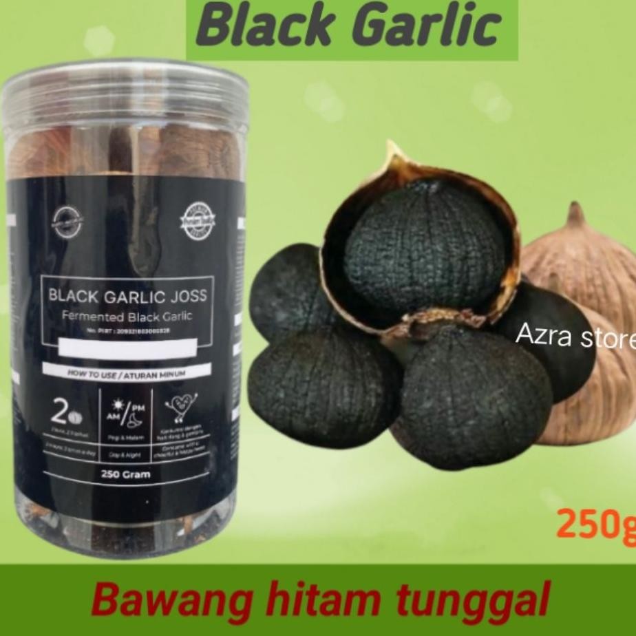 

Bawang Hitam Tunggal Putih Bla Garlic Jos 250Gr