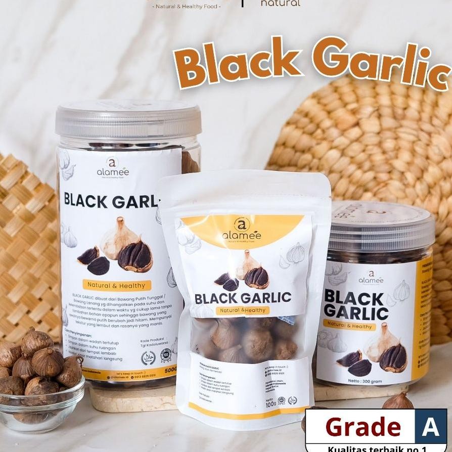 

Bla Garlic Bawang Hitam Tunggal Lanang Alami Natural Berkhasiat Sehat
