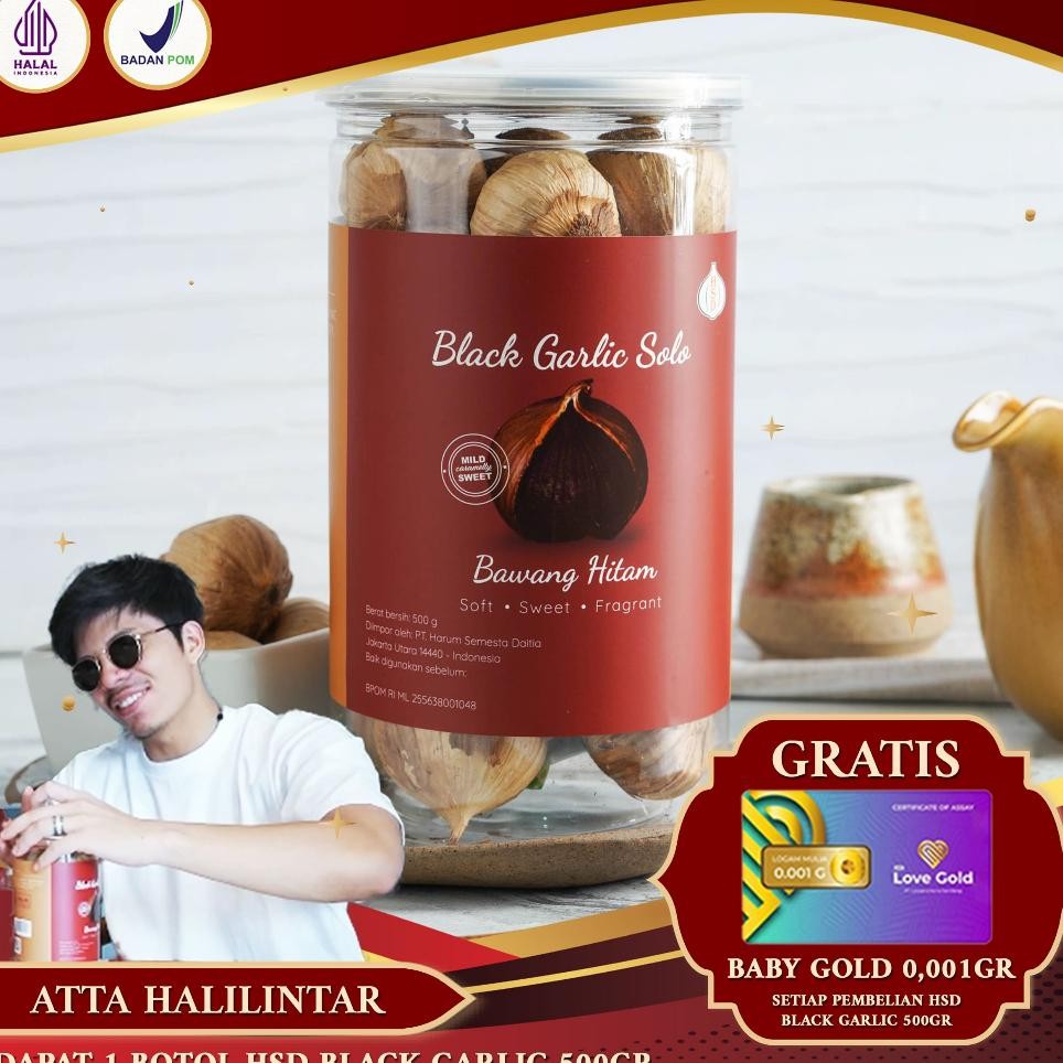 

Hsd Bla Garlic Solo Bawang Hitam Tunggal Gr