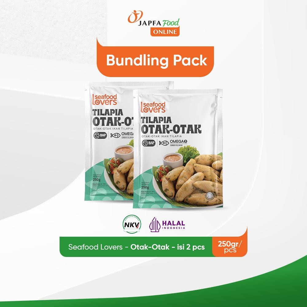 

Seafood Lovers Otak-Otak Ikan Tilapia 250gr - Isi 2 pack