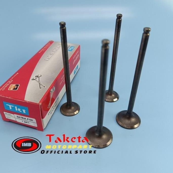 Klep Set Satria Fu Karbu + Seal Klep In & Ex Taketa Original