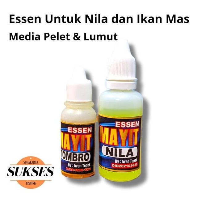 Essen Mayit Nila Dan Tombro Ikan Umpan Essen