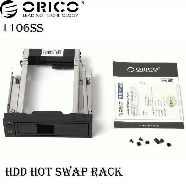 ORICO 1106SS Internal 5.25 inch Sata HDD Mobile Rack Original