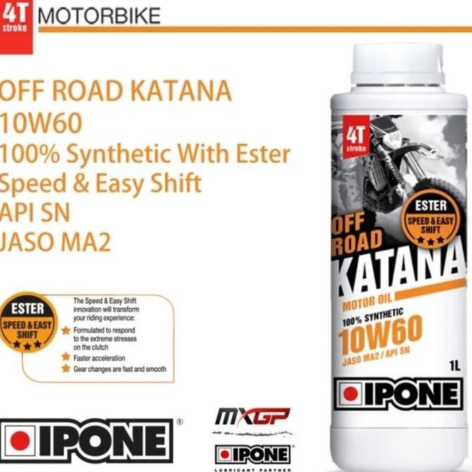 TERLARIS - OLI IPONE KATANA OFFROAD 10W/60