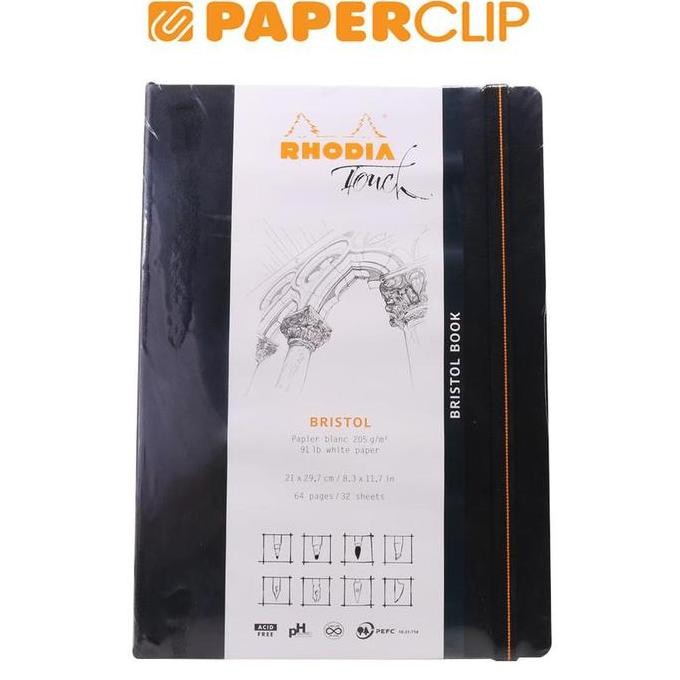 

Sale Sketchbook / Rhodia Touch Bristol Book A4 116115