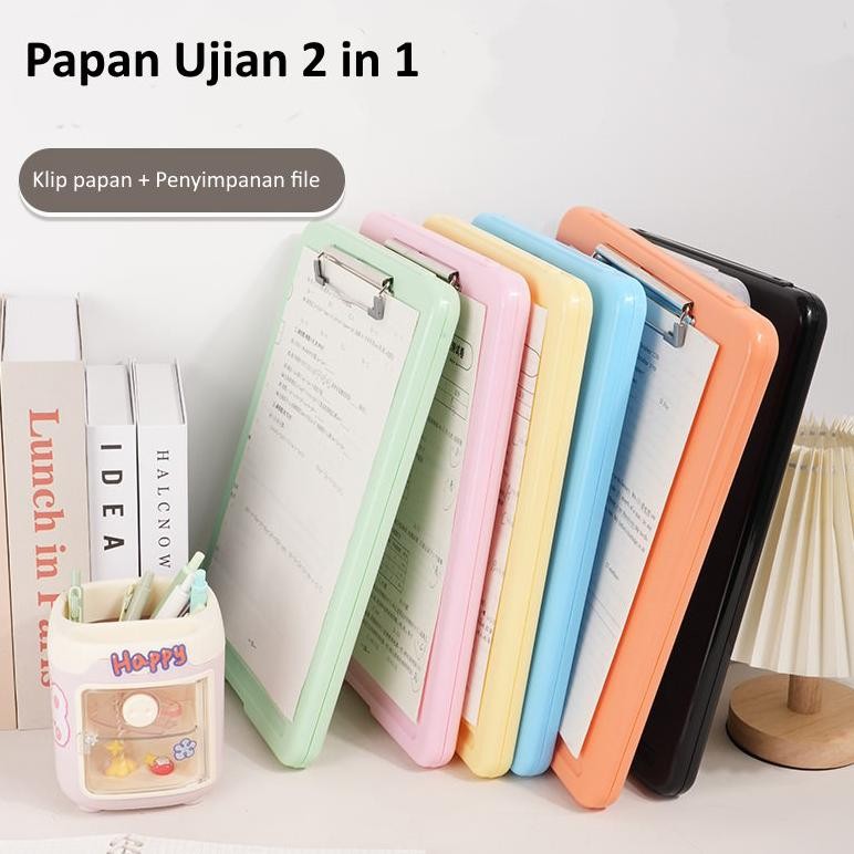 

Termurah [Logu] Papan Ujian A4 2 In 1 Organizer, Papan Jalan Klip Kertas Ujian 2 In 1 Ede-78