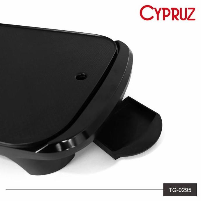 Cypruz Tg-0295 Bbq Grill Electric Hot Pot Panggangan Listrik 2 In 1