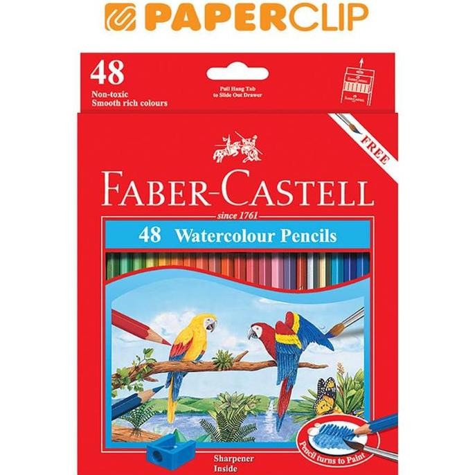 

TERLARIS - PENSIL WARNA FABER CASTELL SET RL 114468 48COLOR LD