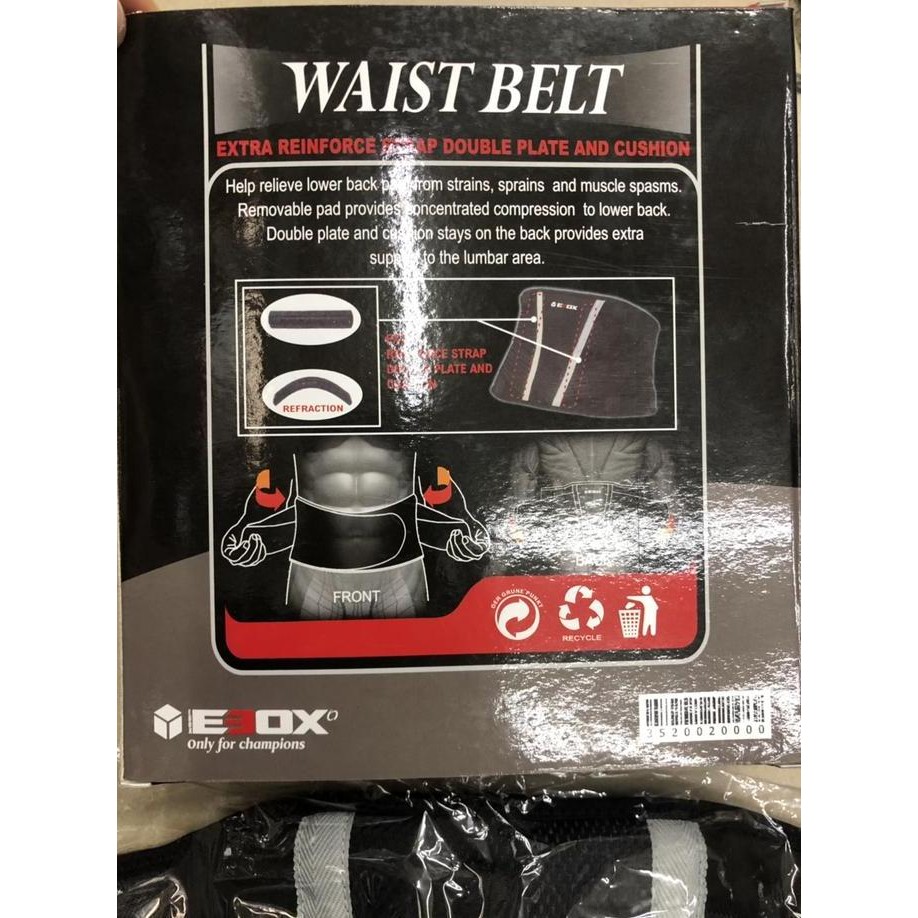 Waist Belt Support Korset Ebox 1052