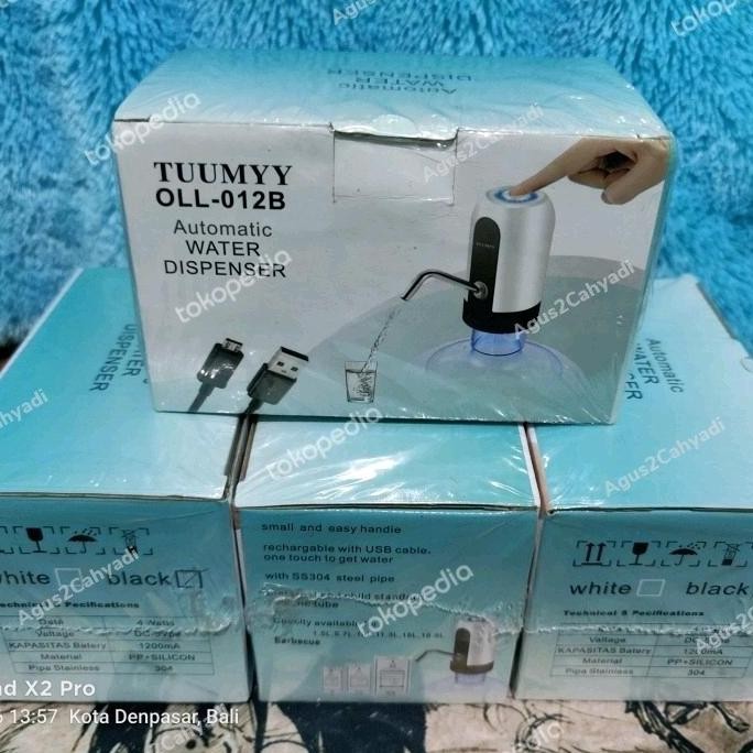 *$*$*$*$] Pompa Galon Elektrik Recharge Dispenser Air Galon Rechargeable TUMMY