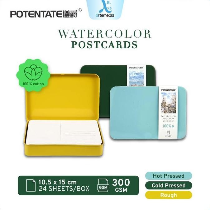 

Sale Potentate Watercolor Paper Cotton Postcard Metal Boc Kertas Cat Air