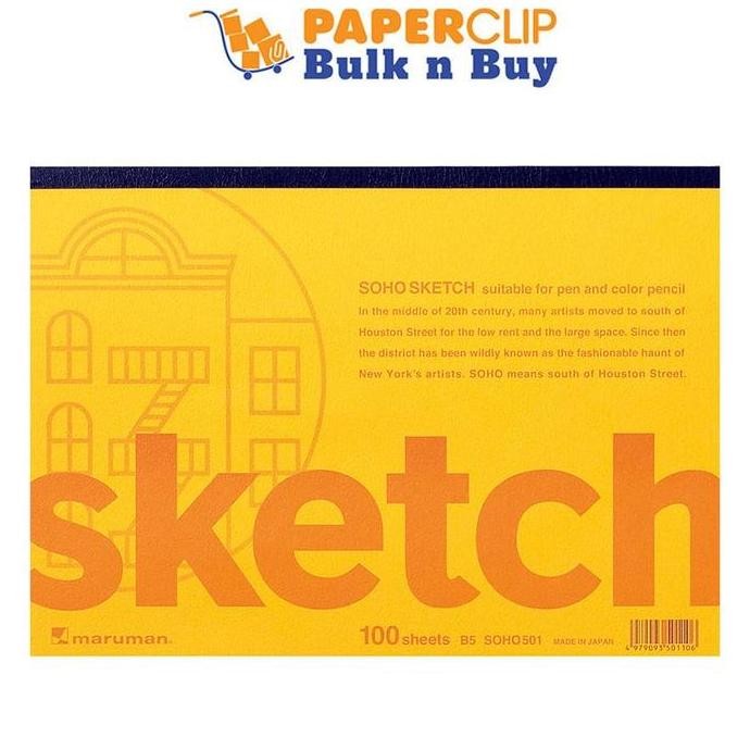 

NEW SKETCH BOOK MARUMAN B5 SOHO501 100S