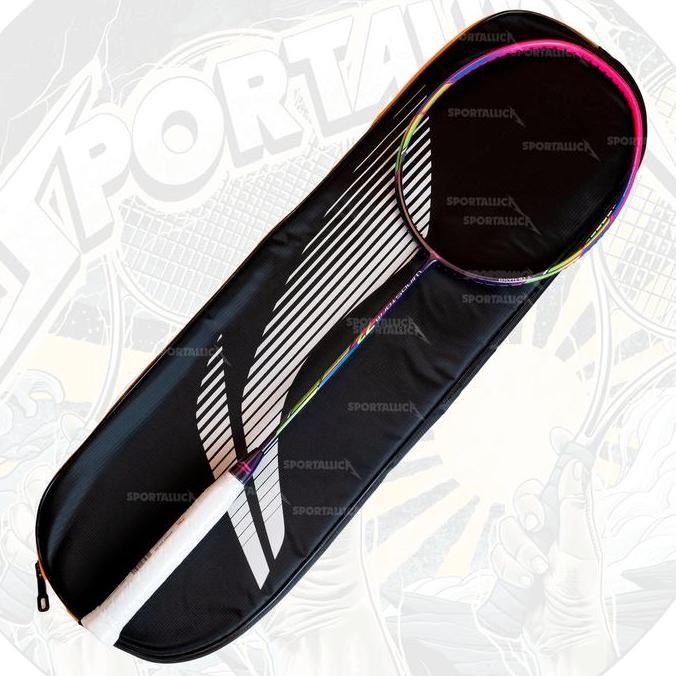 TERMURAH - Raket Badminton Li-Ning / LiNing Windstorm 72 Purple/Pink