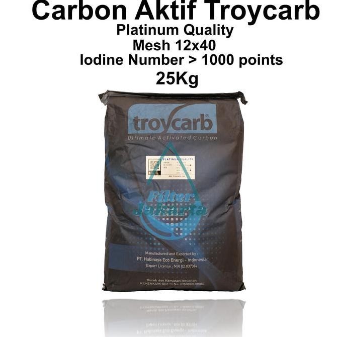 Karbon Aktif Troycarb Platinum Best Quality