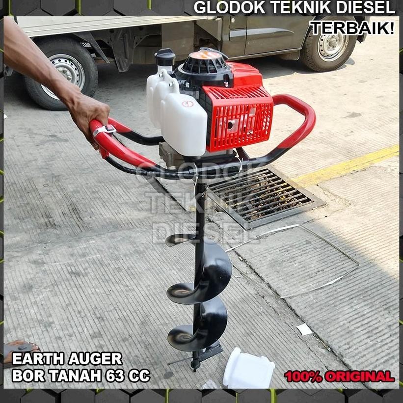 MESIN BOR TANAH MATRIX AG63 Ukuran Mata Bor 100Mm, 150mm & 200mm Auger Biopori