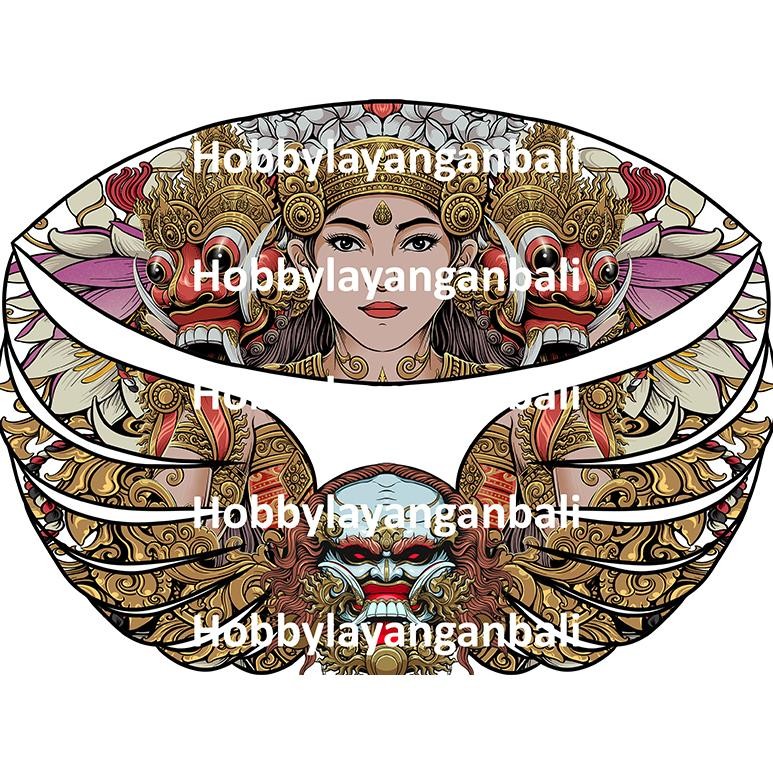 Sampul kain layangan ram raman sawangan pegon ceper lendoyo gapangan