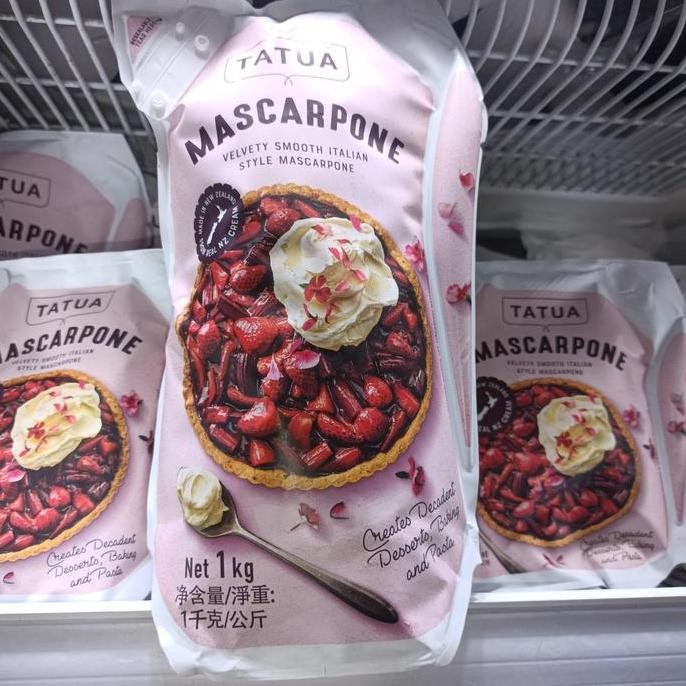 

Terlaris | Terbaru | Best Seller | Termurah Tatua Mascarpone Cheese 1Kg Best Price Halal Original | High Quality | Berkualitas