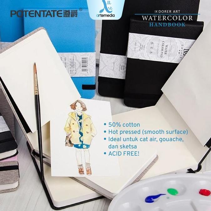 

TERBARU - Potentate 16x24cm Hot Pressed Watercolor Handbook