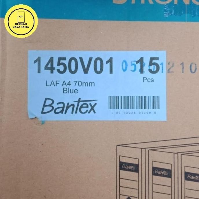 

New odner bantex Lap a4 1450V01 70mm asli