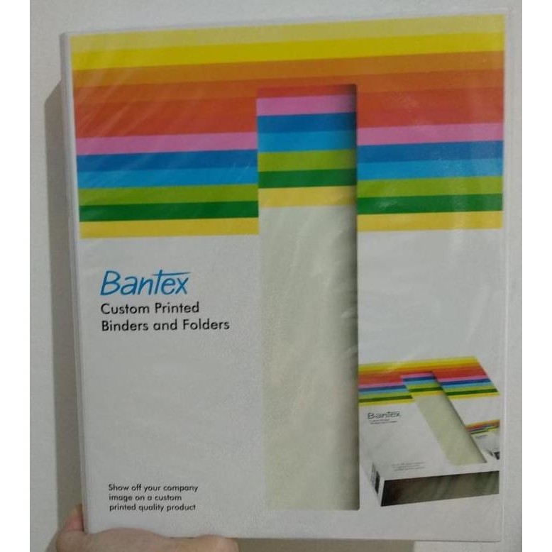 

New Binder Card A4 Size 25mm Bantex Binder Album Kartu 2 Ring