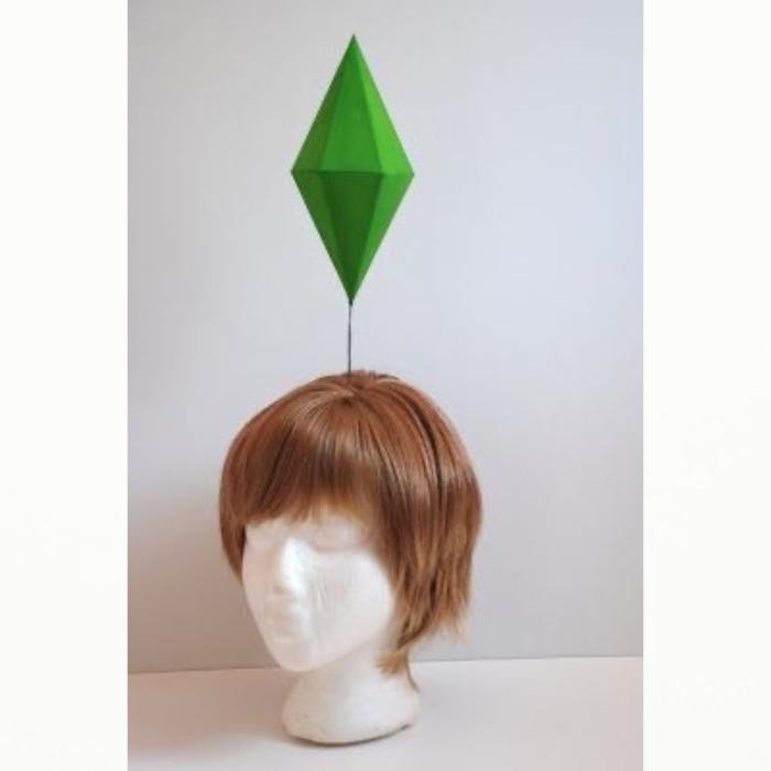 Plumbob The Sims | Bando Cosplay The Sims | Halloween Aksesoris
