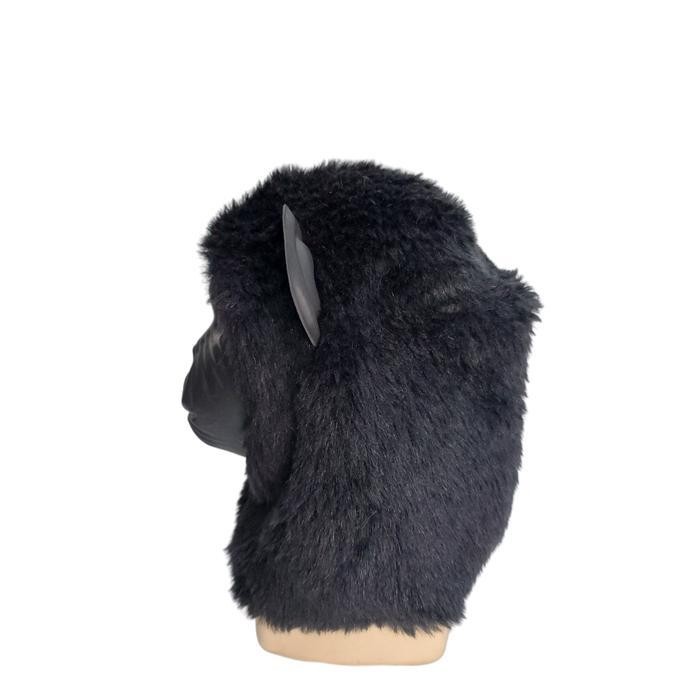 Topeng Monyet Bulu Realistis Dewasa | Masker Gorila Cosplay Kostum Karnaval Lucu Viral