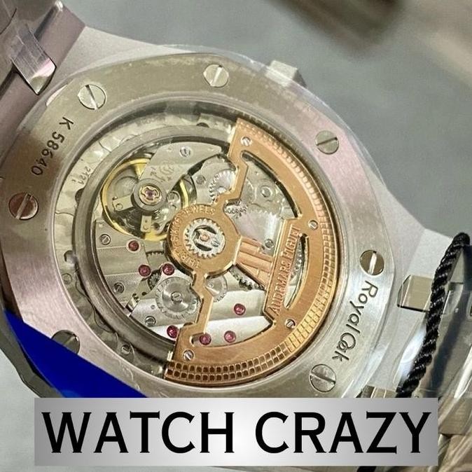 Baru WC4UDEM4RSPIGUET ROYAL OAK JUMBO ULTRA THIN 15202 BLUE DIAL 39mm ZF FACTORY TIER 5