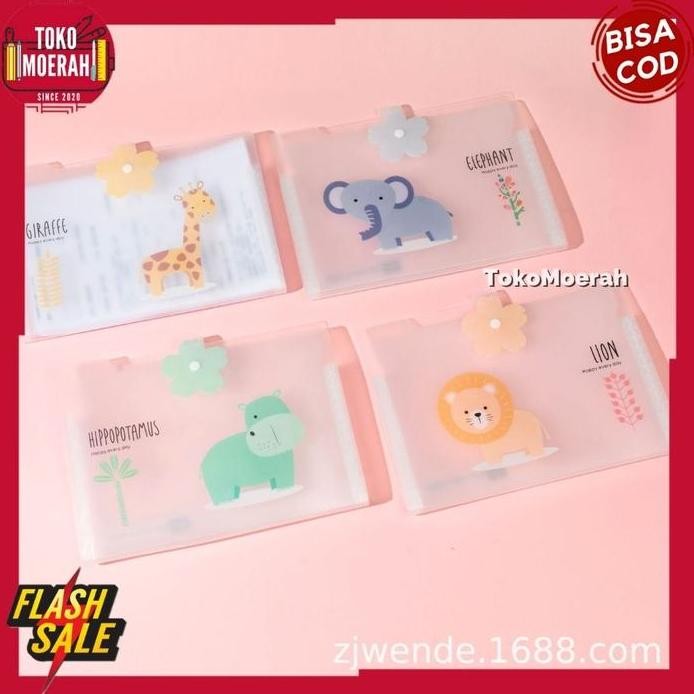 

New MAP LUCU MAP ORGANIZER MULTILAYER CUTE ANIMAL MURAH MAP UNIK COD