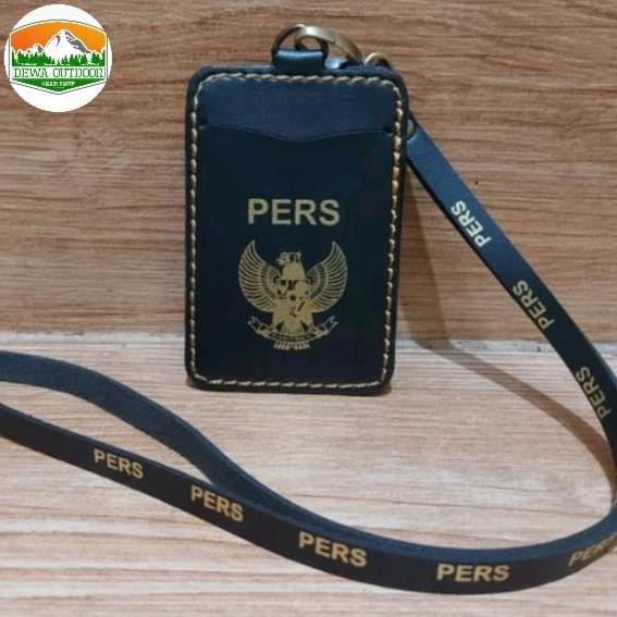 

New tempat ID card kulit PERS