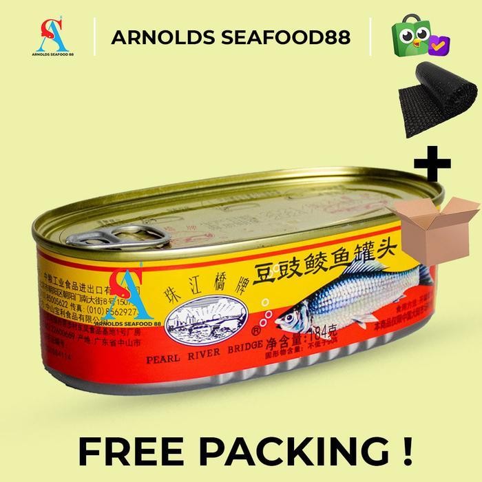 

DMS TTS Fried Dace with Salted Black Beans / Ikan Tausi Kaleng 184 gr