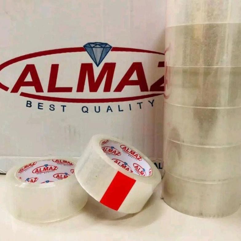 

Rd1- Lakban Bening Coklat | 90 Yard / 100 Yard X 45Mm Merek Almaz