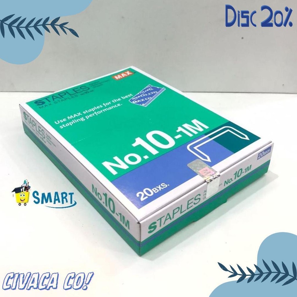 

Max Isi Stapler Hd 10 /Pack Diskon
