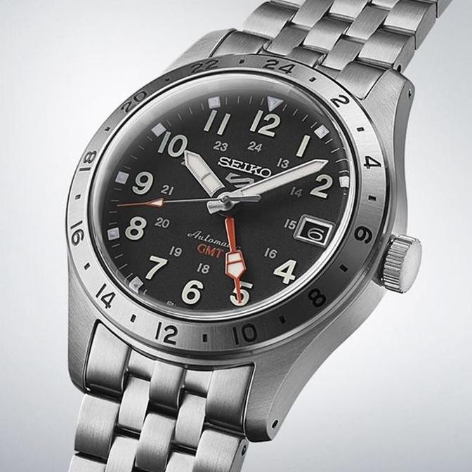 Baru seiko 5 sports SSK023K1 GMT SSK023 automatic