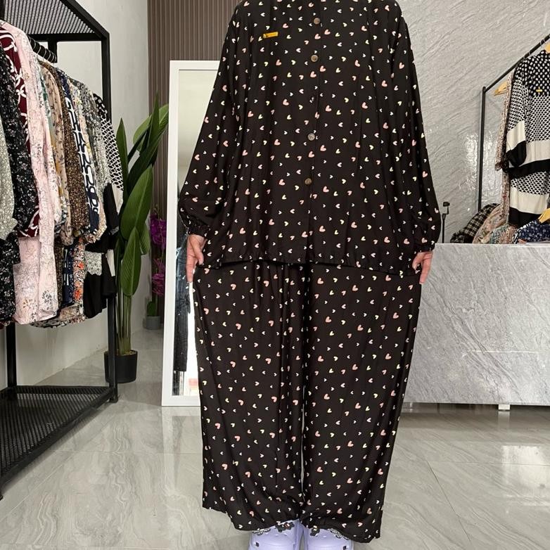 Baru - Setelan Rayon Jumbo LD 130