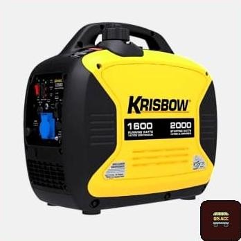 KRISBOW Genset Generator Bensin Silent 2000 Watt 1 Ph KRPI20