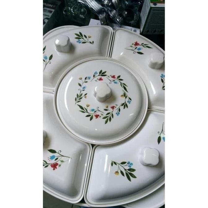 Prasmanan Set Melamine Onyx - Wadah Saji 45Cm