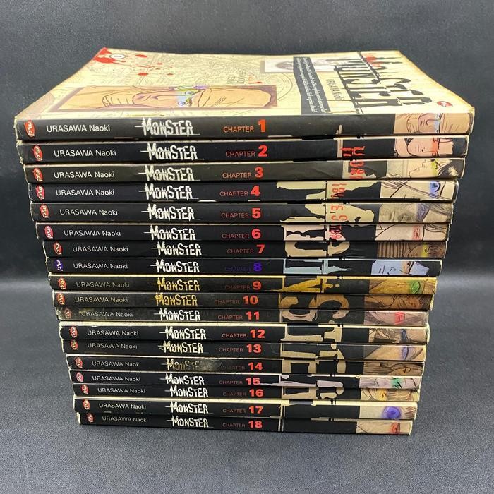KOMIK MONSTER FULLSET 1 - 18 BEKAS